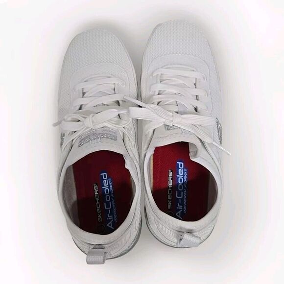 Skechers Bulklin BALRAN Safety Toe Work Comfort Sneakers White Women’s Size 7 - Picture 5 of 10